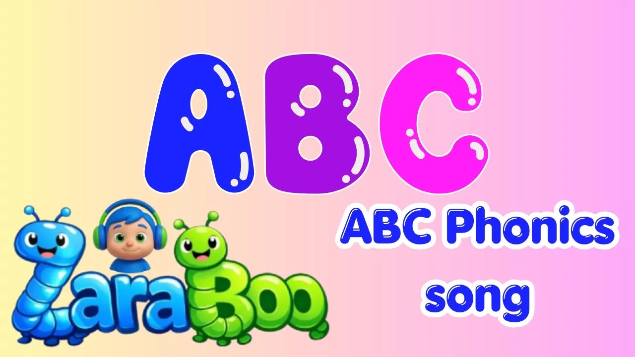 ABC Phonics Song for Kids – Fun Alphabet Learning with Sounds & Words
